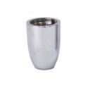 Cabezal metal color cromado para lector de LED 10/100