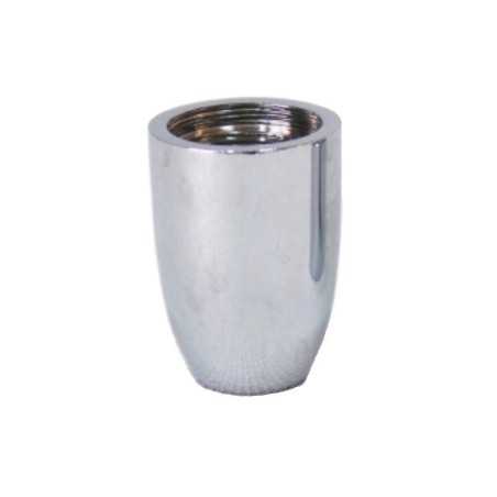 Cabezal metal color cromado para lector de LED 10/100