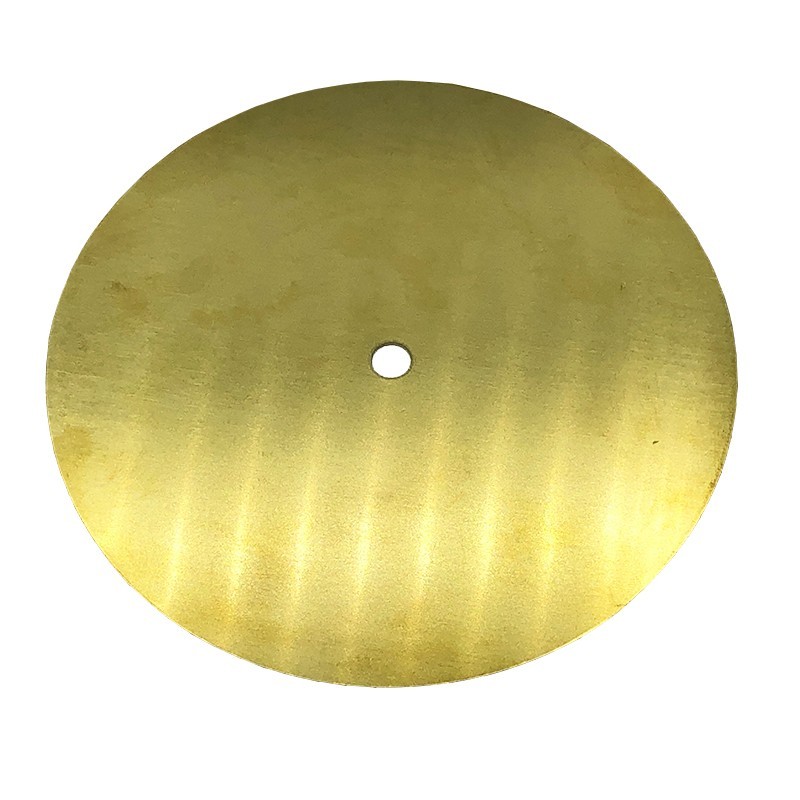 Disco decorativo de latón de 50mm de diámetro x 1mm