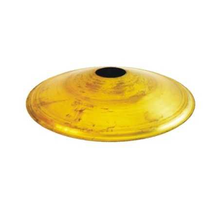 Campana metálica de latón 35mm alto x 230mm diámetro