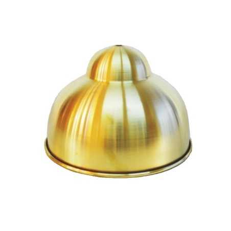 Campana metálica de latón 170mm alto x 250mm diámetro