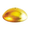 Campana metálica latón de 76mm alto x 300mm diámetro