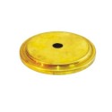 Tapa y portatulipas de latón 76mm diámetro x 6mm alto