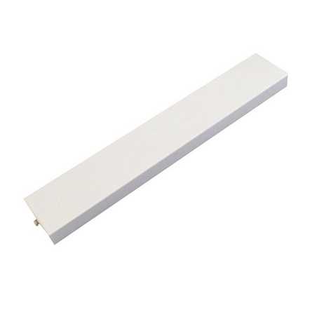 Soporte de metal color blanco 1000mm largo x 35mm ancho