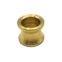 Pasante cilindro de latón de 15mm diámetro x 12mm alto