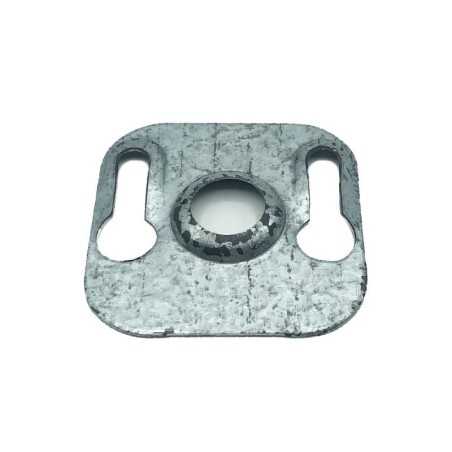 Placa de metal con aberturas de sujeción 40mm de arista