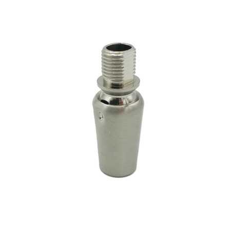 Rotulilla de acero 40mm alto para lámparas semiarticulada