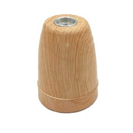 Portalámparas E27 porcelana cuerpo liso – Fábrica Tu Lámpara