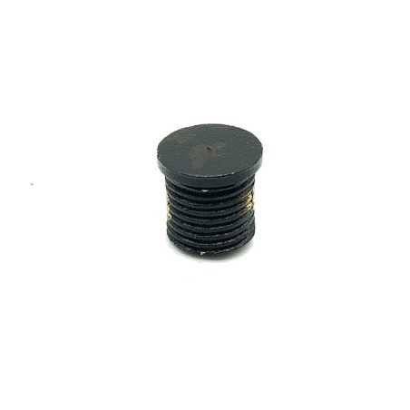 Pieza ciega negra para tapar orificios de taladro 10mm