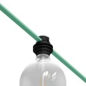 Portalámparas guirnalda sin pelar cables y para pantalla