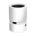 Portalámparas decorativo blanco para cable de guirnalda