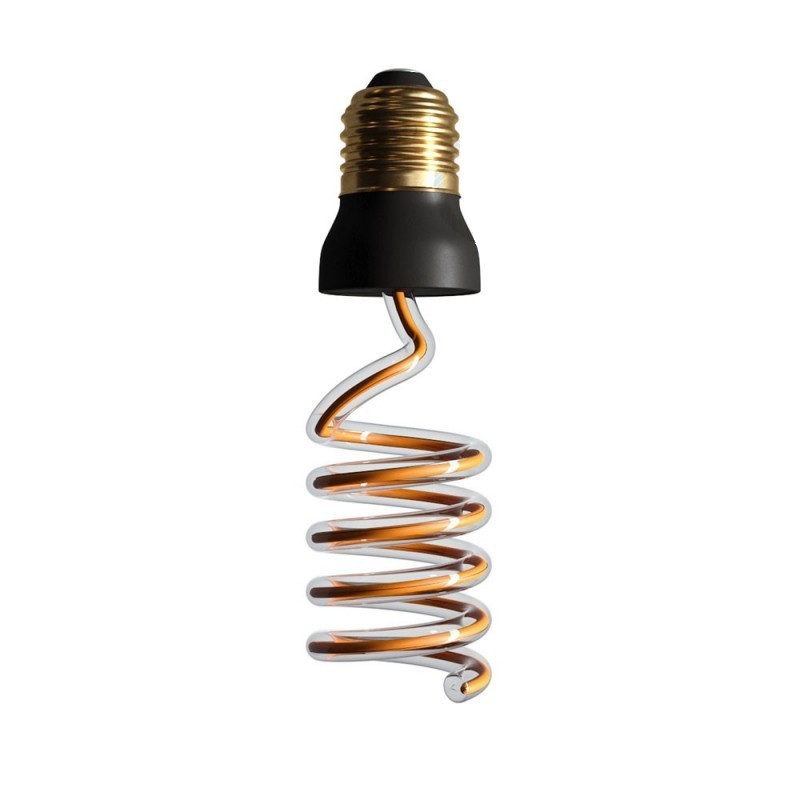 Bombilla LED espiral vertical 12W regulable 2200K E27