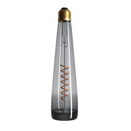 Bombilla LED botella cristal ahumado 8W regulable 2200K