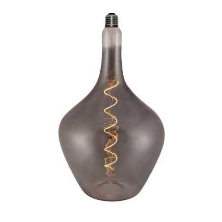 Bombilla LED fumé filamento gota 5W E27 regulable 2000K