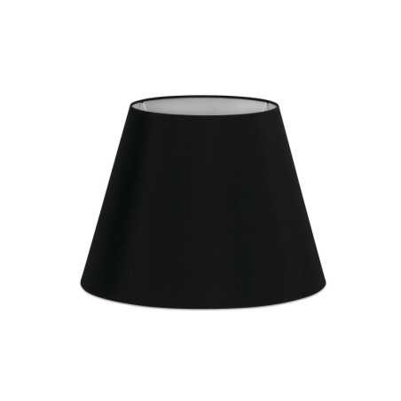 Pantalla negra cónica para apliques 220mm x 160mm
