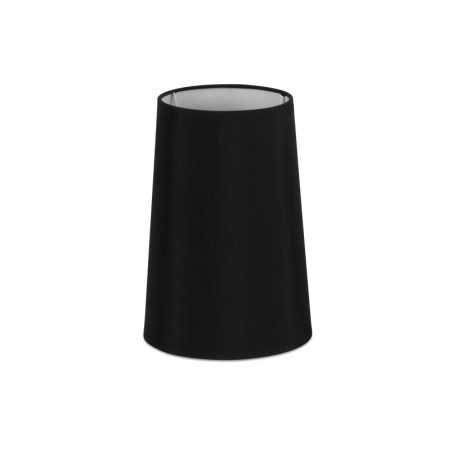 Pantalla negra apliques y mesa cono largo 165mm x 240mm