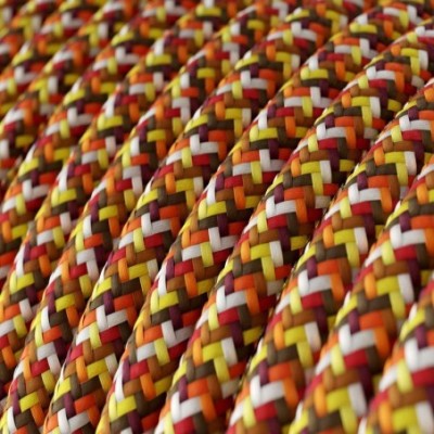 Cable decorativo textil a metros homologado pixel retro