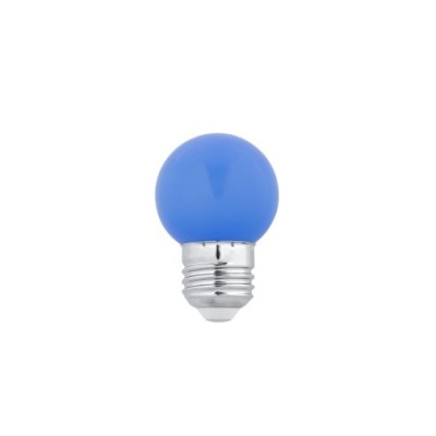 Bombilla LED esférica azul para guirnalda 1