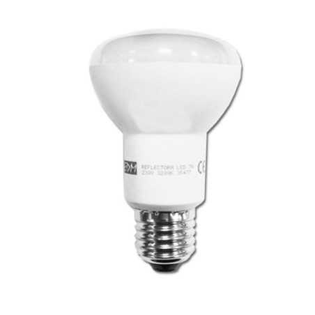 Bombilla LED reflectora R63 7W rosca E27 varias tonalidades