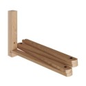 Brazo extensible y articulado de madera para lámparas