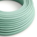Cable decorativo textil a metros homologado menta