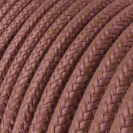 Cable decorativo textil a metros homologado teja