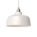 Campana de cerámica artesana color blanco 240 diámetro