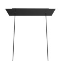 Soporte de metal color negro 675mm largo x 225mm ancho
