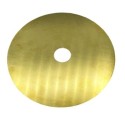 Disco decorativo de latón E27 150mm diámetro x 1mm