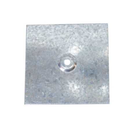 Plancha cuadrada de hierro para contrapeso de lámparas