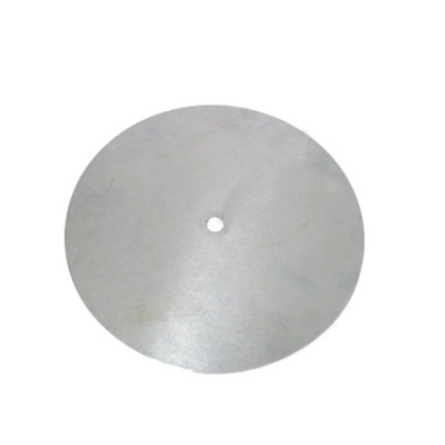 Discos de hierro bruto de 1mm de espesor y taladro 10mm