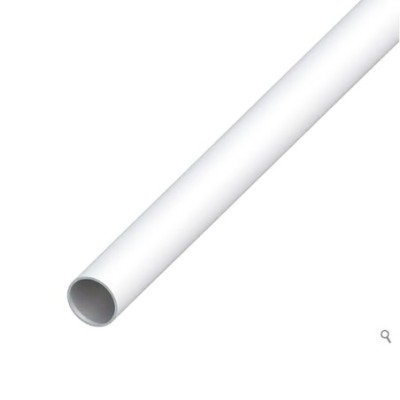 Tubo metal blanco sin rosca 12mm diámetro y 50mm largo