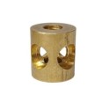 Repartidor latón 6 salidas 24mm alto x 22mm diámetro