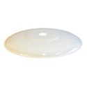 Pantalla de estilo clásico plato color blanco 410mm