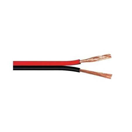 Cable paralelo PVC bicolor audio  2 x 0
