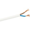 Cable manguera plano blanco 2 x 0