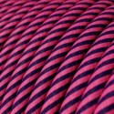 Cable decorativo textil a metros homologado vértigo chicle