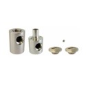Conjunto de rótula acero para hacer apliques de pared