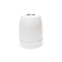 Portalámparas E27 porcelana cuerpo liso – Fábrica Tu Lámpara