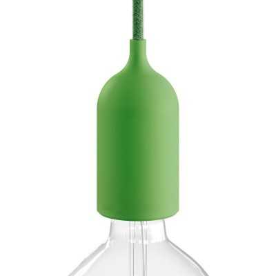 Kit portalámparas exterior E27 silicona IP65 varios colores | Fábrica Tu Lámpara