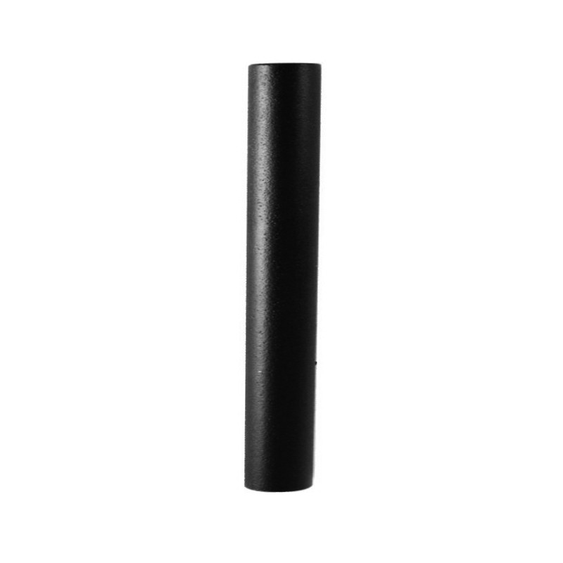 Tubo color negro sin rosca 20mm diámetro y 1350mm longitud