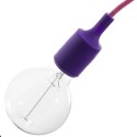 Portalámparas E27 silicona de cuerpo liso