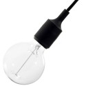 Portalámparas E27 silicona de cuerpo liso