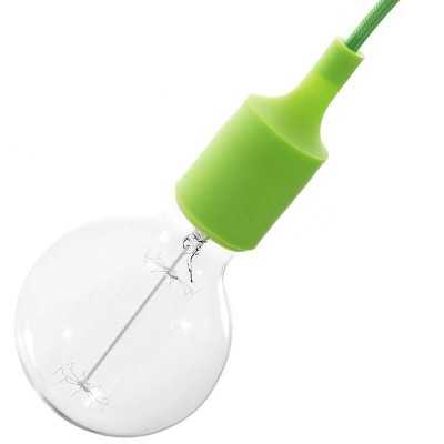 Portalámparas E27 silicona de cuerpo liso