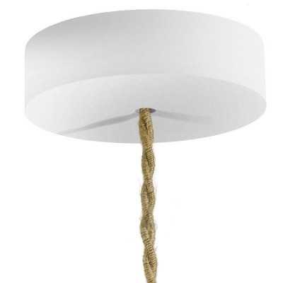 Soporte de madera negro 120mm diámetro y una salida