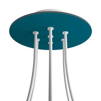 Soporte metal color mostaza 200mm con 7 orificios