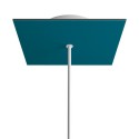 Soporte metal color verde 200mm con 1 orificio