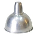 Campana de metal aluminio 210mm alto x 210mm diámetro