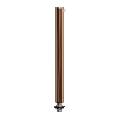 Abrazadera cilíndrica 15 cm M10 metálica | FABRICA TU LÁMPARA