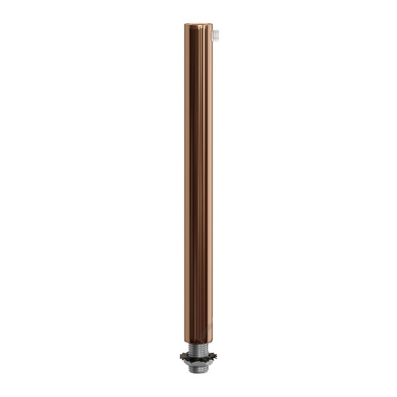Abrazadera cilíndrica 15 cm M10 metálica | FABRICA TU LÁMPARA